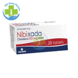 Nibixada 50mg - Hộp 2 vỉ, 4 vỉ, 8 vỉ x 14 viên